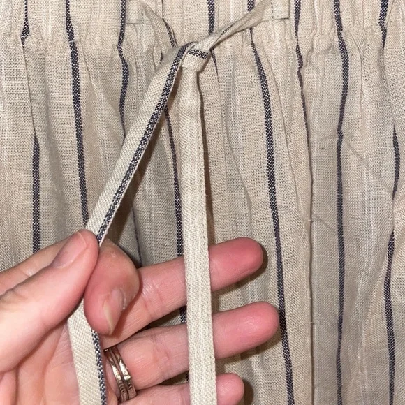 Briggs Linen-Blend Pants Medium-Coastal Beachy - Picture 2 of 6